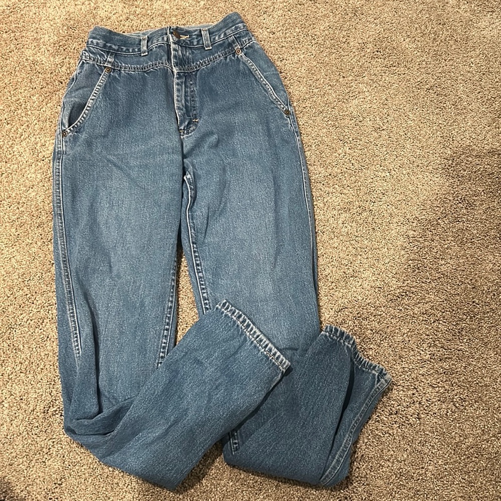 Super high rise vintage lee jeans